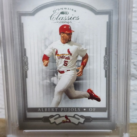 Albert Pujols Baseball Cards 2017 10 Topps Chrome Pink Refractor 2004 Donruss 10 - Picture 12 of 15